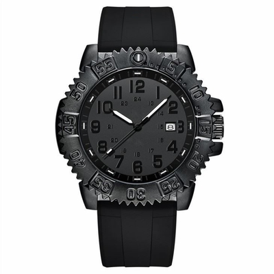 Chronograph λουριών σιλικόνης αθλητικό ψηφιακό ρολόι των ατόμων πορπών καρφιτσών ρολογιών με τους μεγάλους αριθμούς