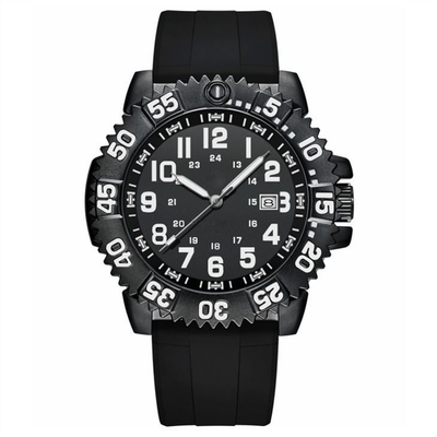 Chronograph λουριών σιλικόνης αθλητικό ψηφιακό ρολόι των ατόμων πορπών καρφιτσών ρολογιών με τους μεγάλους αριθμούς