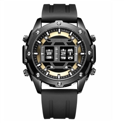Αναλογικός-ψηφιακός αθλητισμός Wristwatch ρολογιών αθλητικού ύφους αθλητικών ρολογιών για τα άτομα