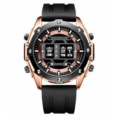 Αναλογικός-ψηφιακός αθλητισμός Wristwatch ρολογιών αθλητικού ύφους αθλητικών ρολογιών για τα άτομα