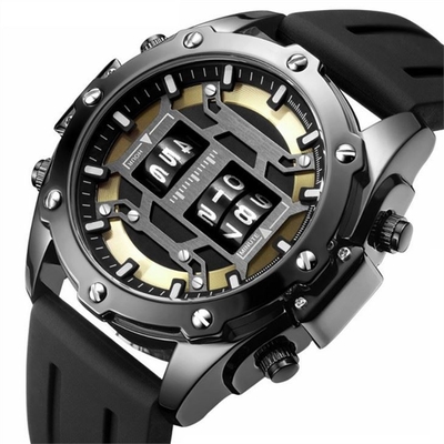 Αναλογικός-ψηφιακός αθλητισμός Wristwatch ρολογιών αθλητικού ύφους αθλητικών ρολογιών για τα άτομα