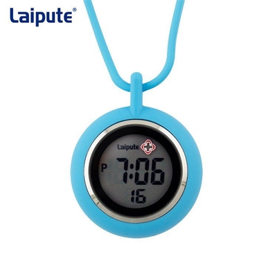 Leisure Silicone Nurse Fob Ρολόι με στρογγυλό λαιμό Ηλεκτρονική κίνηση