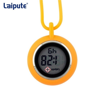 Leisure Silicone Nurse Fob Ρολόι με στρογγυλό λαιμό Ηλεκτρονική κίνηση