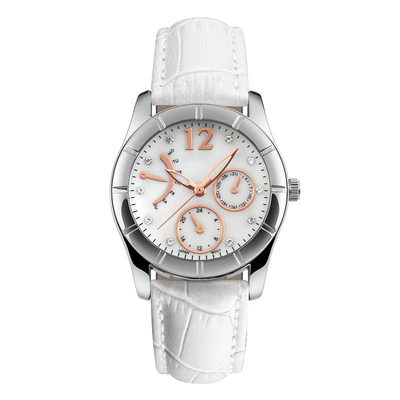 Προσαρμοσμένος τύπος αγκραφών πορπών Wristwatch χαλαζία ανοξείδωτου υπηρεσιών αδιάβροχος