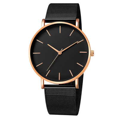 Αναλογικός χαλαζίας Wristwatch 7mm κραμάτων προσαρμογής πάχος περίπτωσης για τους άνδρες και τις γυναίκες