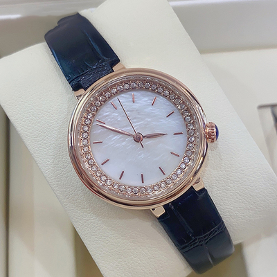 Προσαρμογή 8mm χρονική επίδειξη 22cm Wristwatch χαλαζία κραμάτων