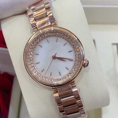 Προσαρμογή 8mm χρονική επίδειξη 22cm Wristwatch χαλαζία κραμάτων
