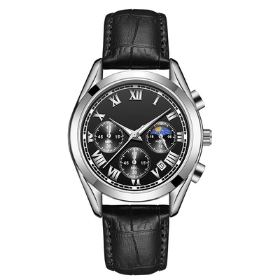 Ορυκτή μπαταρία Wristwatches 30m αντίσταση ύδατος 12mm χαλαζία πορπών κρυστάλλου