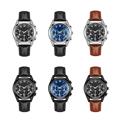 Ορυκτή μπαταρία Wristwatches 30m αντίσταση ύδατος 12mm χαλαζία πορπών κρυστάλλου