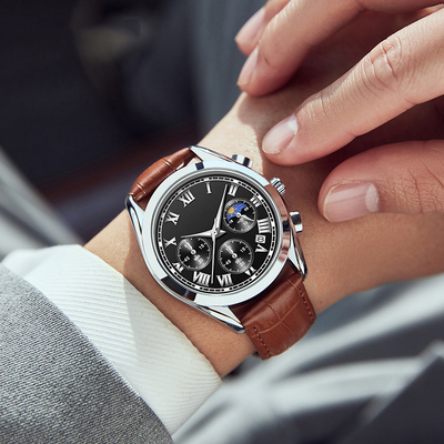 Ορυκτή μπαταρία Wristwatches 30m αντίσταση ύδατος 12mm χαλαζία πορπών κρυστάλλου