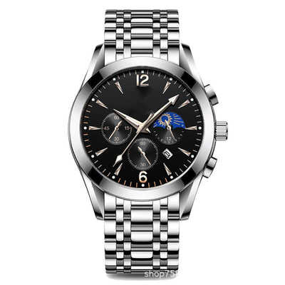 12 mm Band Width Alloy Quartz Wrist Watch με πάχος θήκης 8 mm