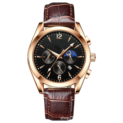 12 mm Band Width Alloy Quartz Wrist Watch με πάχος θήκης 8 mm