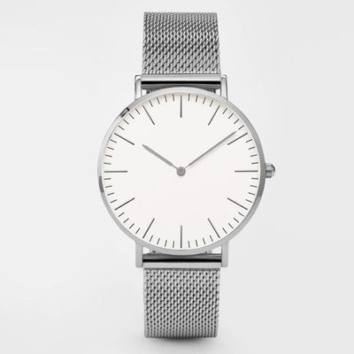 Χαλαζίας Wristwatch, ROHS κραμάτων Nonwaterproof που τείνει Wristwatch για τις κυρίες