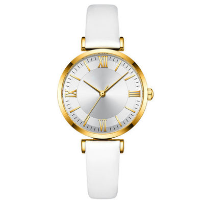 Chronograph Wristwatch χαλαζία γυναικών Nonscratch ζωή ρολογιών 30M αδιάβροχη