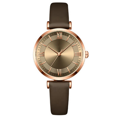 Chronograph Wristwatch χαλαζία γυναικών Nonscratch ζωή ρολογιών 30M αδιάβροχη