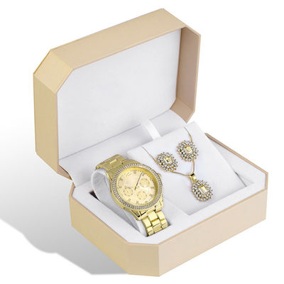 Σύνολο δώρων Wristwatch ODM, σύνολα δώρων πολυτέλειας Tripiece για την