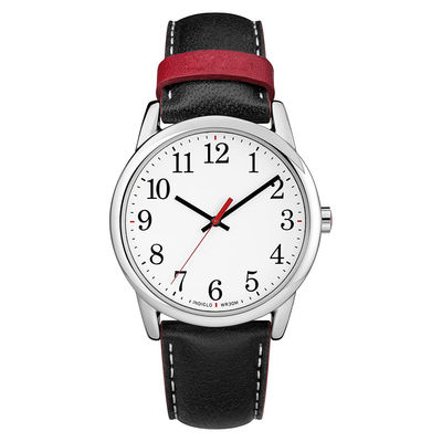 Μπαταρία Wristwatches, καφετί δέρμα Wristwatch χαλαζία Multiapplication