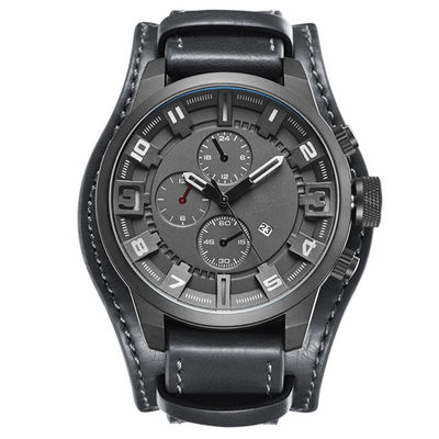 αυτόματος μηχανικός χαλαζίας Wristwatch Nonwaterproof Multiusage κραμάτων