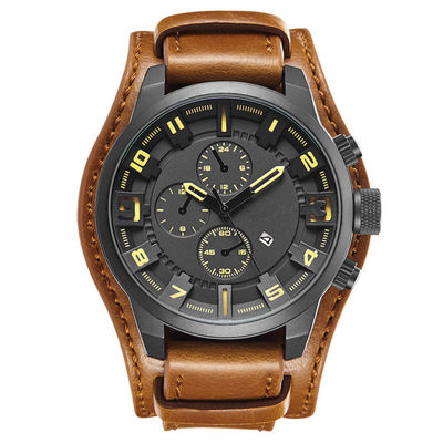 αυτόματος μηχανικός χαλαζίας Wristwatch Nonwaterproof Multiusage κραμάτων