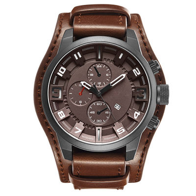 αυτόματος μηχανικός χαλαζίας Wristwatch Nonwaterproof Multiusage κραμάτων