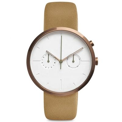 chronograph μεταλλίνη μαύρο Wristwatch εγκεκριμένο ROHS 5atm αδιάβροχο