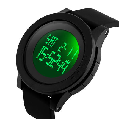 Ψηφιακό Wristwatch των στρατιωτικών αθλητικών ρολογιών μόδας οδηγήσεων σιλικόνης αδιάβροχων