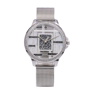 5ATM αδιάβροχος χαλαζίας Wristwatch ανοξείδωτου 10.4mm πάχος