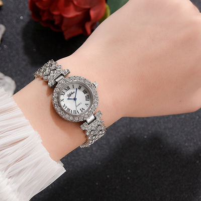 λάμποντας επένδυση νερού Κινήματος Wristwatch SL68 χαλαζία γυναικών 28mm
