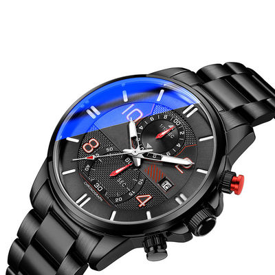 μη μηχανικός ODM Wristwatches 69g μπαταριών χαλαζία αποδεκτός