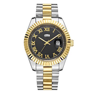 Chronograph χαλαζία ανοξείδωτου ατόμων κλασική υψηλή ακρίβεια ρολογιών