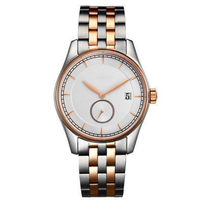 Αμοιβαίος χαλαζίας Wristwatch ανοξείδωτου επαγγελματιών για την επιχείρηση