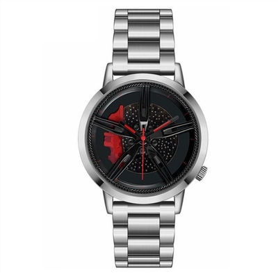 αρσενικός χάλυβας ROHS πινάκων σκελετών Wristwatch χαλαζία ανοξείδωτου λουριών 20mm