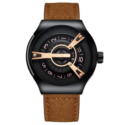 3BAR αδιάβροχο ορυκτό γυαλί Wristwatch χαλαζία κραμάτων 13mm περίπτωση