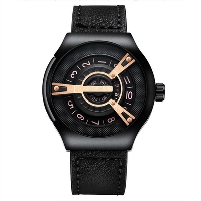 3BAR αδιάβροχο ορυκτό γυαλί Wristwatch χαλαζία κραμάτων 13mm περίπτωση